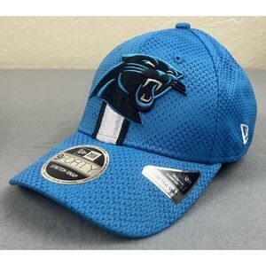 Carolina Panthers Hat Cap Snap Back Blue NFL Football On Field New Era Mens NWT
